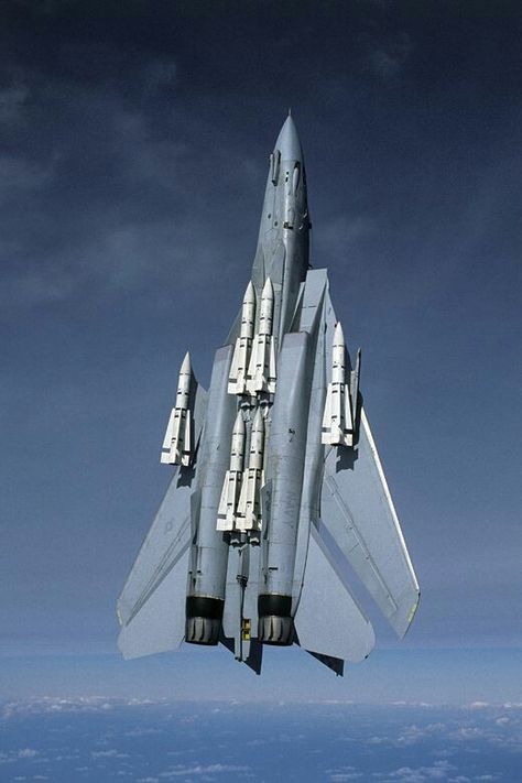 F-14 Tomcat going vertical fully loaded Tomcat F14, F14 Tomcat, Airplane Fighter, F-14 Tomcat, Military Hardware, Military Airplane, Air Fighter, Military Jets, Jet Aircraft