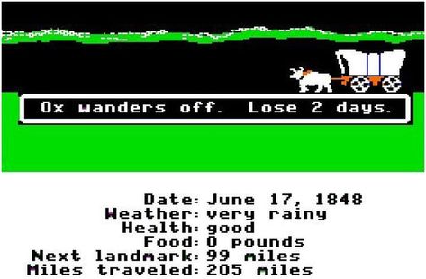 Oregon Trail Experiences | POPSUGAR Tech Oregon Trail Game, The Oregon Trail, Oregon Trail, Down The River, Floppy Disk, Printable Pictures, Over The Edge, Playing With Hair, Funny Phrases