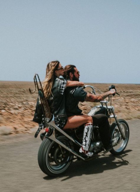 Harley Couple, Vintage Western Aesthetic, Biker Couple, Motorcycle Couple, Cowboy Aesthetic, Motorcycle Aesthetic, Biker Aesthetic, Bike Photoshoot, Biking Outfit