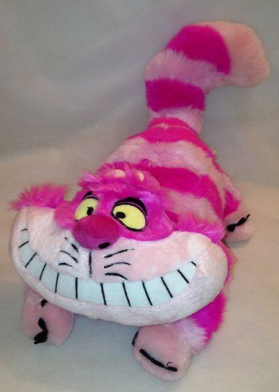 Cheshire Cat Plush, Wonderland Party Decorations, Alice In Wonderland Cheshire Cat, Wonderland Cheshire Cat, Disney Alice In Wonderland, Stuffed Animal Cat, Disney Plush, Alice In Wonderland Party, Tea Party Birthday