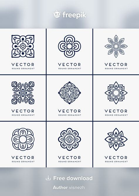 Mandala Packaging Design, Mandala Logo Design, Flower Stencil Patterns, Pattern Packaging, Mandala Logo, Adobe Illustrator Design, Fancy Packaging, Flower Graphic Design, Mandala Patterns