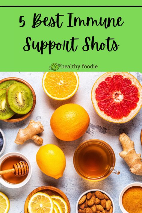 the 5 best immune support shots Morning Shots Healthy, Shots Healthy, Food Shots, Healthy Superfoods, Wellness Shots, Best Vitamin C, Shot Recipes, Super Food, The Immune System