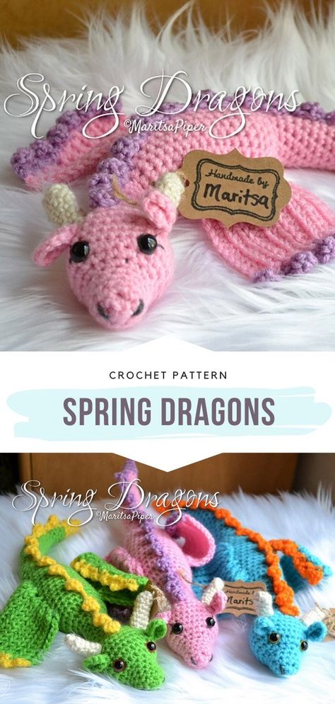 Amigurumi Dragons Free Crochet Patterns Crochet Dragons, Tiamat Dragon, Bat Crochet Pattern, Amigurumi Bat, Bat Crochet, Amigurumi Dragon, Dragon Crochet, Crochet Dragon Pattern, Crochet Bat