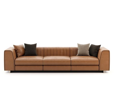 Download the catalogue and request prices of Harry | leather sofa By laskasas, 3 seater leather sofa, harry Collection Modern Couch Sectional, Bedroom Furniture Layout, 3 Seater Leather Sofa, Unique Sofas, Plafond Design, Furniture Sofa Set, Sofa Set Designs, Leather Couch, Custom Sofa