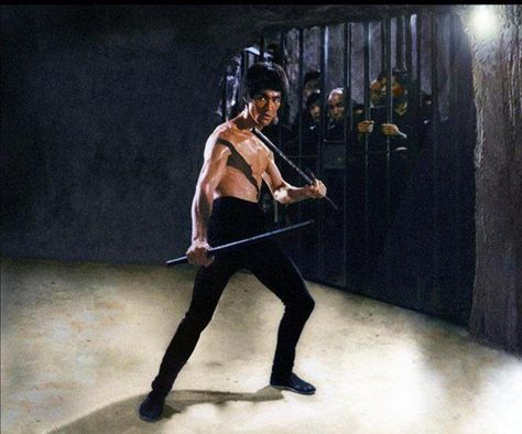 "Bruce Lee With Filipino Weapons Called, Kali or Escrima Sticks !" Escrima Sticks, Action Icon, Bruce Lee Martial Arts, Filipino Martial Arts, Martial Arts Film, Kung Fu Movies, Bruce Lee Quotes, Self Defense Martial Arts, Martial Arts Movies