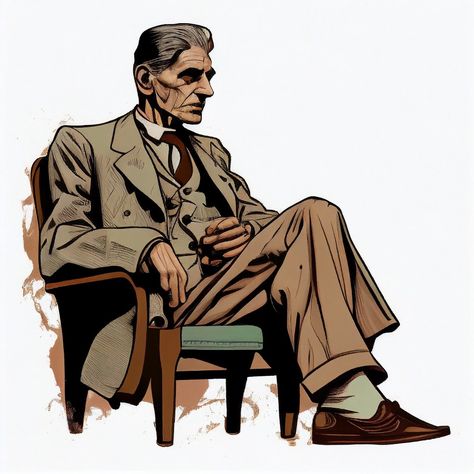 chair illustration, man illustration, man on the chair illustration, illustration, old man, aged man on chair, cool chair, viral Chair Illustration, The Chair, Beautiful Artwork, Comics, Drawings, Quick Saves, Clothes