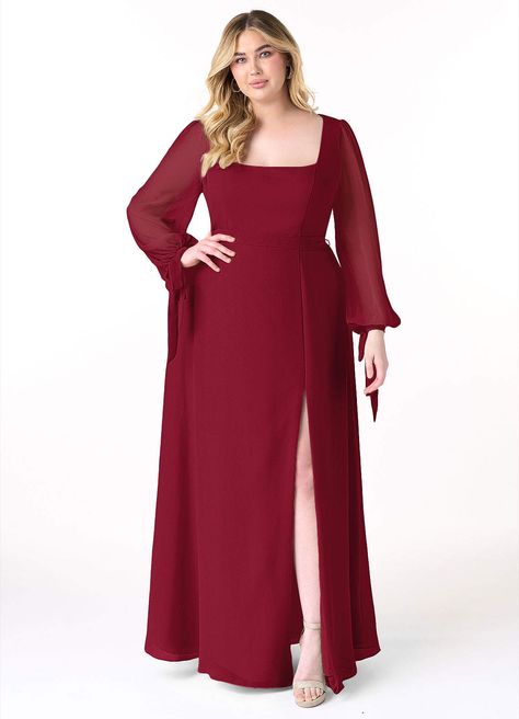 What do you think of the Azazie Leonia, come check them out! https://m.azazie.com/products/azazie-leonia-burgundy-flowy-long-sleeve-chiffon-long-bridesmaid-dress/216597 Maroon Bridesmaid Dress, Maroon Bridesmaid, Burgundy Bridesmaid Dress, Rust Bridesmaid Dress, Sage Dress, Burgundy Bridesmaid, Modest Bridesmaid Dresses, Azazie Bridesmaid Dresses, Burgundy Bridesmaid Dresses