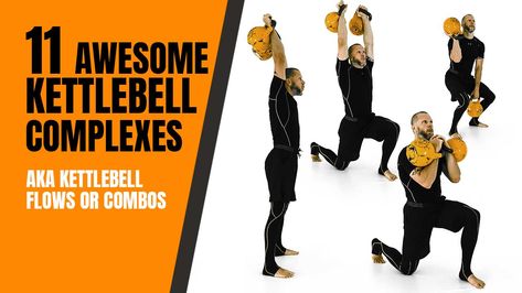 What is a kettlebell complex? Jump straight to the complexes A kettlebell complex is a series of kettlebell exercises strung together intelligently so they can be performed from one into… View Post The post Kettlebell Complexes 11 Popular/Well Known KB Combos appeared first on Kettlebell Workouts, Exercises, Courses, and more by Cavemantraining. Kettlebell Combo Exercises, Kettlebell Flow, Kettle Bell Workout Men, Kb Workout, Spin Routines, Full Body Kettlebell Workout, Kettle Bells, Workout Videos For Women, Kettlebell Cardio