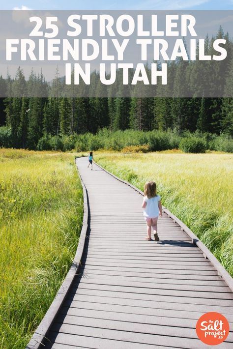 25 Stroller Friendly Trails in Utah | The Salt Project | Things to do in Utah with kids Utah With Kids, Utah Activities, Things To Do In Utah, Utah Vacation, Northern Utah, Utah Adventures, Utah Hikes, Utah Travel, Silver Lake