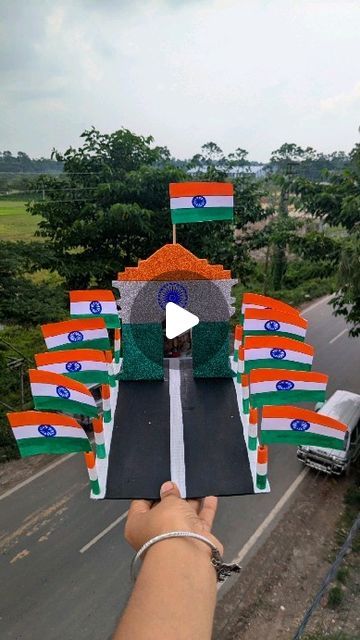 15 August Independence Day Craft, India Gate, Craft Wall, Independence Day, Gate, Wall Hanging, India, Wall, On Instagram