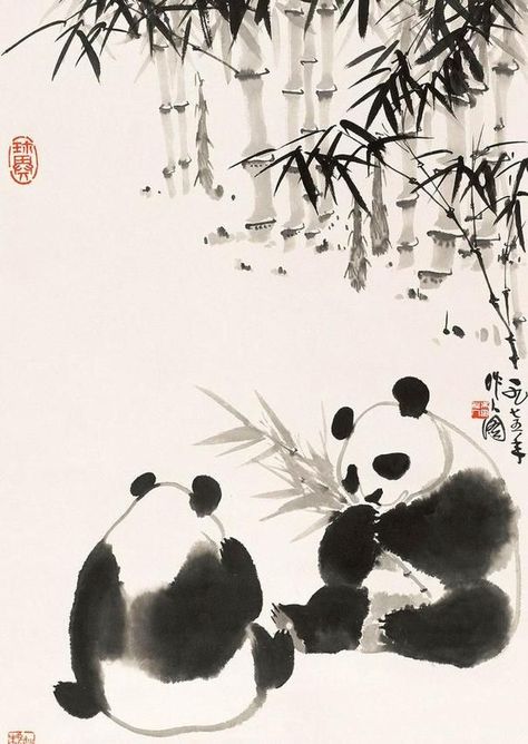 Image Illusion, Asian Artwork, Japanese Ink Painting, Japan Illustration, Sumi E Painting, Chinese Landscape Painting, Japanese Watercolor, Chinese Art Painting, Japanese Art Prints