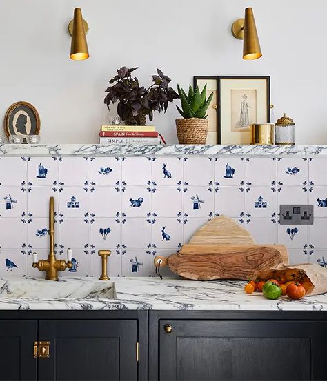 Dyrham Dairy Ceramic | Ca'Pietra | Sale On Tiles Splashback, Ca Pietra, Mad About The House, Indoor Tile, Delft Tiles, Tile Trends, Feature Tiles, Vintage Tile, Contemporary Interiors