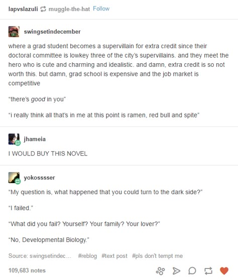 Okay but this is legit. If that person really is a hero they will let you do your villainous extra credit tbh Demon Guy Art, Villian X Hero Prompts Tumblr, Hero X Villain Prompts, Tumblr Hilarious, Villain X Hero, Extracurricular Activities, Extra Credit, Grad Student, Story Prompts