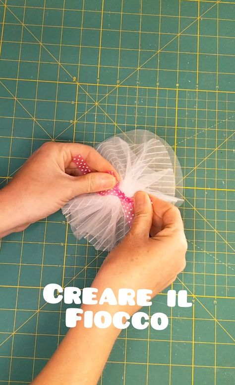 Tulle, confetti, portaconfetti, bomboniera, diy, cresima, comunione, matrimonio, Felt Flower Tutorial, Felt Flower, Flower Tutorial, Felt Flowers, Confetti, Felt, The Creator