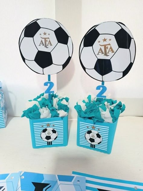 Messi Birthday Party Ideas Argentina, Messi Party Ideas, Messi Birthday, Soccer Awards, Awards Banquet, Messi Argentina, Soccer Party, 8th Birthday, Cake Topper