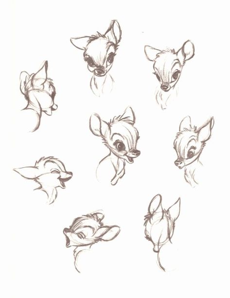 Bambi Tattoo, Bambi Disney, Tumblr Art, Disney Artwork, Disney Concept Art, Disney Sketches, Chip And Dale, Art Corner, Art Disney