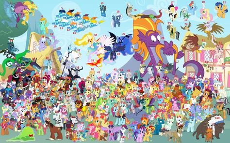 Underrated Mlp Characters, All Mlp Characters, Mlp Background Ponies, Mlp Quiz, Mlp Crochet, Mlp Background, My Little Pony Hair, Circus Characters, Mlp Characters