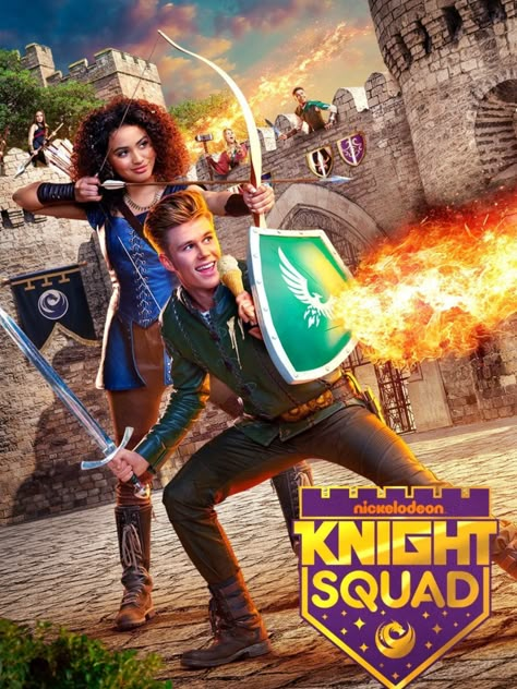 Knight Squad, Owen Joyner, Old Cartoon Shows, Magical School, First Knight, Nickelodeon Shows, Childhood Tv Shows, Henry Danger, I Love Cinema