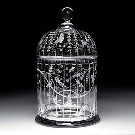 The Butterfly House Decanter Centerpiece, Butterfly Cage, Antique Bird Cages, William Yeoward Crystal, William Yeoward, Crystal Pattern, Butterfly House, Bottle Stand, Scent Bottle