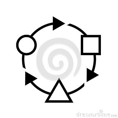 adaptation-vector-icon-adapt-illustration-sign-change-symbol-adaptability-logo-web-sites-mobile Adaptability Illustration, Abnegation Symbol, Down Arrow Icon, Vector Icons, ? Logo