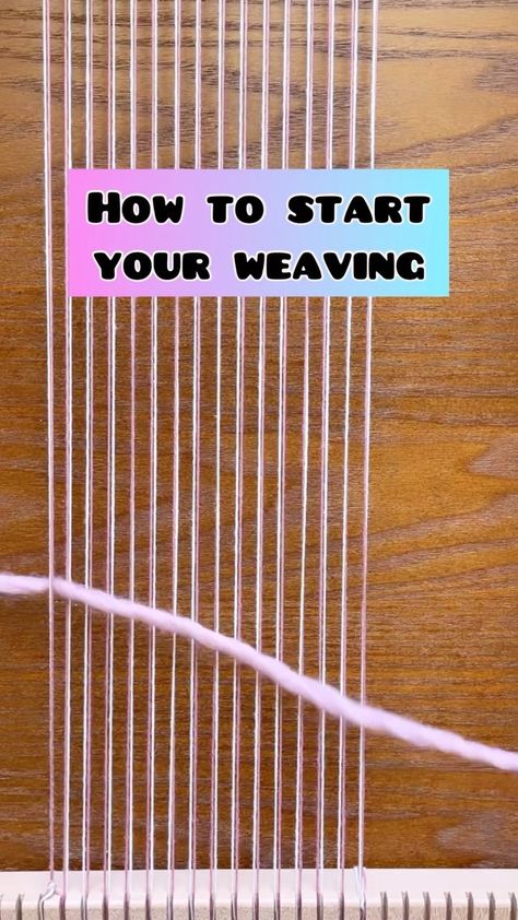 blushingpinefiber on Instagram: ✨ My go-to steps for starting a weaving: - 2 rows twining stitch - 2 rows plain weave, or double plain weave - 1 row half hitch knots using… Clove Hitch Knot, Hitch Knot, Half Hitch Knot, Knots Tutorial, Diy Weaving, Stitch 2, Plain Weave, Macrame, Knot