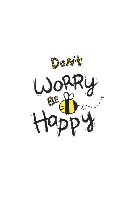 Bees For Kids, Bee Coloring, Reason Quotes, Bee Artwork, Bee Coloring Pages, Bee Sign, Don't Worry Be Happy, Love Puns, Cute Small Tattoos