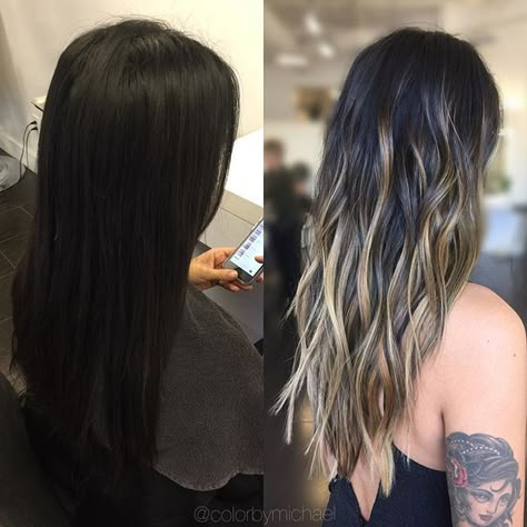 Black Hair Balayage, Hair Streaks, Dark Hair With Highlights, Dirty Blonde Hair, Colored Curly Hair, Brunette Balayage Hair, Brown Hair Balayage, Hair Affair, Brown Blonde Hair