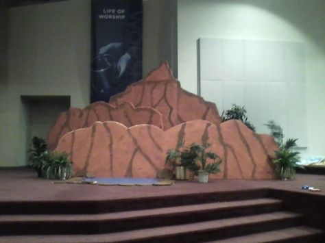 @Group VBS  #wildernessescape #vbs2014 Diy Mountain Stage Props, Everest Vbs 2015, Group Vbs, Childrens Ministry Christmas, Everest Vbs, Odyssey Of The Mind, Camp Vbs, Play Props, Lion King Jr