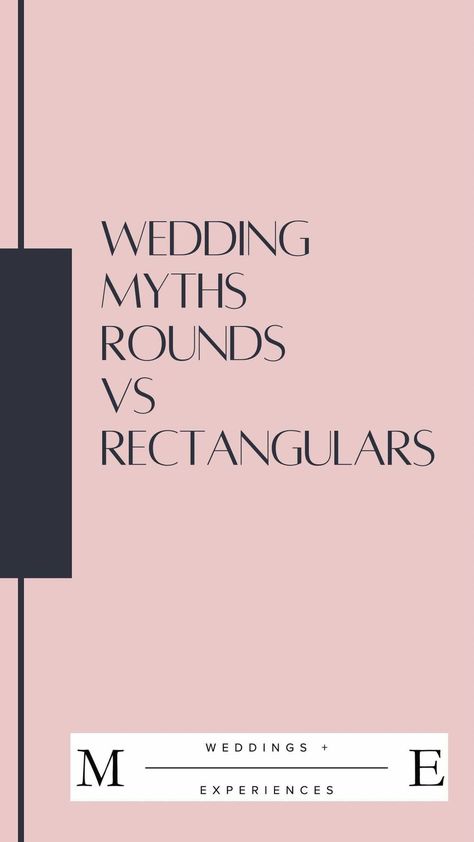 marylenexposito on Instagram: #weddingmyths Round Tables vs. Rectangular Tables Wedding Tables Round And Rectangle, Round Vs Rectangle Wedding Tables, Square And Round Tables Wedding Layout, Mixed Round And Rectangle Tables Wedding, Rectangle Table Seating Capacity, Tables Wedding, Long Tables, Round Tables, January 21