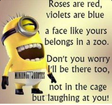 Banana Minion, Humor Disney, Funny Minion Pictures, Funny Minion Memes, Birthday Quotes For Me, Minion Pictures, Minion Jokes, Mega Pokemon, A Minion