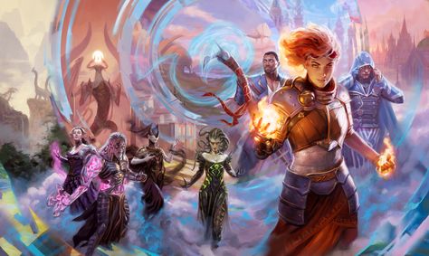 ArtStation - Magic: The Gathering- The Visual Guide Create Your Own Adventure, Dungeon Master's Guide, Custom Background, Comic Tutorial, Mtg Art, Dungeon Master, Fantasy Inspiration, Book Inspiration, Magic The Gathering