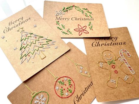 This Kits item by CraftyEggs has 182 favorites from Etsy shoppers. Ships from United States. Listed on 23 Nov, 2023 Embroidery Christmas Cards, Christmas Decs, Holiday Cards Handmade, Birthday Cake Card, Embroidery Cards, Stitching Cards, Diy Embroidery Kit, Embroidery Christmas, Christmas Tree Cards