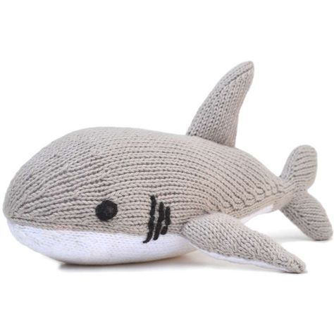 0 Shark Stuffed Animal, Happy Shark, Knitted Stuffed Animals, Shark Plush, Handmade Stuffed Animals, Kawaii Crochet, Deep Blue Sea, New Dolls, Marine Animals