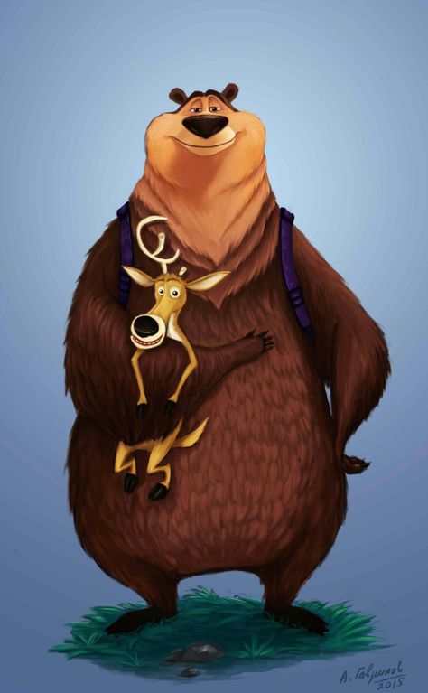 BOOG AND ELIOTT FROM OPEN SEASON Open Season Characters, Open Season Wallpaper, Open Season Movie, Cartoon Bears, Anime Picture Hd, Open Season, Animated Cartoon Characters, Disney Art Drawings, Animated Animals