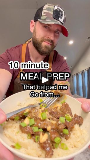 198K views · 8K reactions | Super quick Mongolian beef recipe! Hope you all are having a fantastic Monday! This one makes 4 servings   Ingredients : 4 cups white rice  16oz. Top sirloin  1/4 cup water  1/4 cup low cal soy  Ginger paste  Garlic paste  Green onions  4 tbsp corn starch   #easyrecipes #mongolianbeef #cookingram #fitfood | Kyle Smith | YABØII · Take me to Church Mongolian Beef Recipe, Kyle Smith, Soy Ginger, 10 Minute Meals, Top Sirloin, Mongolian Beef Recipes, Ginger Paste, Mongolian Beef, Beef Recipe