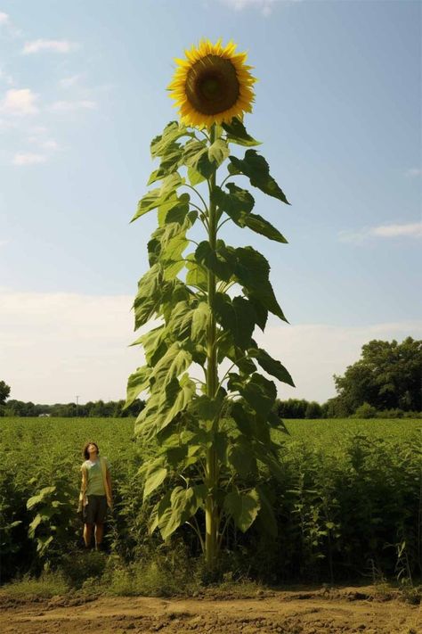 Growing Sunflowers From Seed, Tall Sunflowers, Potted Sunflowers, Mammoth Sunflower, Sunflower House, Growing Sunflowers, Giant Sunflower, Planting Sunflowers, Yellow Petals