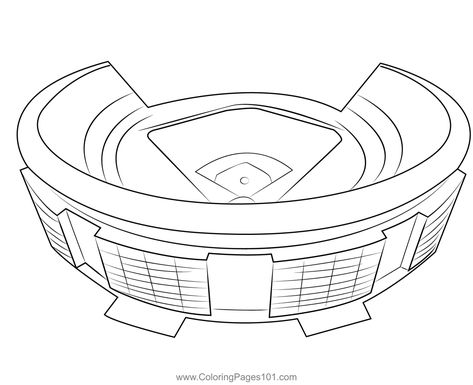 Shea Stadium Coloring Page Shea Stadium, Dodger Stadium, Free Kids, Printable Coloring Pages, Printable Coloring, Coloring Pages For Kids, Coloring Page, Free Printable, Coloring Pages