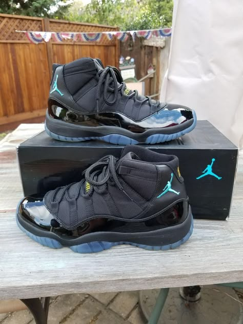 Jordan 11 Gamma Blue Outfits, Gamma Blue 11, Jordans 11, Jordan 11 Gamma Blue, Shoes Wishlist, Latest Jordans, Nike Shoes Women Fashion, Custom Sneakers Diy, Jordan 11s