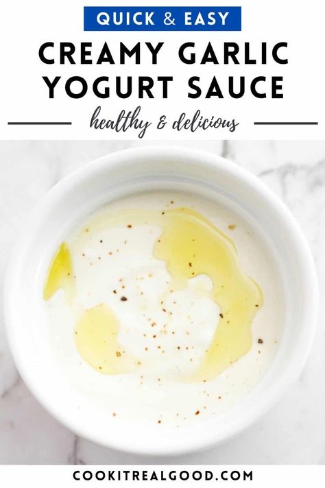 Greek Yogurt Dipping Sauce, Garlic Yogurt Sauce, Greek Sauce, Yogurt Dipping Sauce, Garlic Yogurt, Greek Yogurt Sauce, Greek Yogurt Dips, Homemade Sauce Recipes, Yogurt Dip