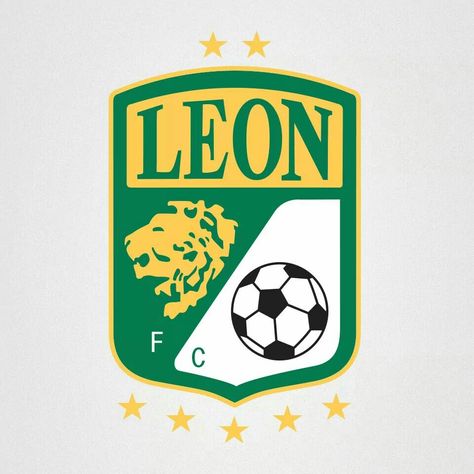 Club Leon Club Leon Fc, Leon Logo, Logo Club, Embroidery Download, Soccer World, Football Logo, Embroidery Machines, Emblem Logo, Digital Embroidery