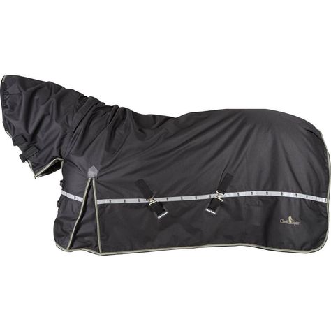 1200 denier breathable ripstop outer shell is waterproof and extremely durable with nylon lining that polishes the coat Ideal for fall, spring, and more temperate climates Designed to protect your horse and withstand winter elements with 100 grams of fiberfill insulation Shaped to naturally contour to the horse's body Hood stays flush on the neck with adjustable hook-and-loop straps Shoulder gussets allow for freedom of movement Enhanced tail flap and greater length (top to bottom) maximizes pro Blanket With Hood, Poultry Equipment, Classic Equine, Horse Blanket, Winter Blanket, Leg Straps, Winter Blankets, Blanket Black, Horse Blankets