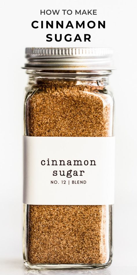 Cinnamon Sugar Recipe, Cinnamon Sugar Recipes, Mixture Recipe, French Toast Waffles, Infused Sugar, Flavored Salts, Flavored Sugar, Sweater Patterns, Donut Holes