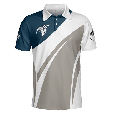 Elevate the golf enthusiast's wardrobe with our "Hot Golf Fire Golf Polo Gift For Golf Lover Dad Husband" - Custom Golf Shirt. This personalized golf shirt is a perfect blend of style and sentiment, allowing you to add a custom face and name to make it truly one-of-a-kind. Designed for golfers, dads, husbands, and grandpas who love the sport, this golf shirt exudes the spirit of the game. Whether it's for a casual round of golf, a family outing, or simply a stylish addition to their wardrobe, this custom photo golf shirt is the ideal gift. Celebrate special occasions like birthdays, Father's Day, or any golf-related milestones with this thoughtful and personalized present. The "Hot Golf Fire" design, coupled with the custom face and name, adds a personal touch that makes this shirt a cheri Golf Tshirt Designs, Fire Design, Fire Designs, Personalized Golf, Custom Golf, Golf Lover, Golf T Shirts, Family Outing, Golf Polo Shirts