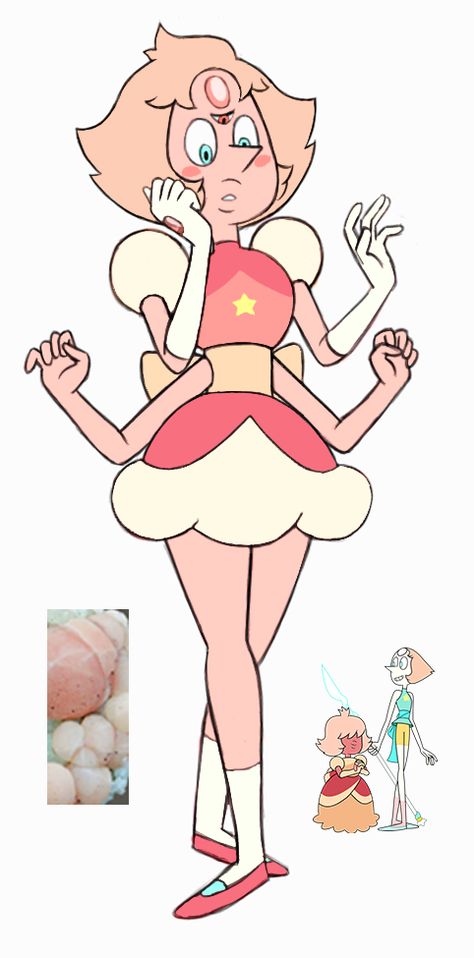 Fusions Steven Universe Fan Art, Fan Fusions Steven Universe, Gemsona Pearl, Gemsona Fusion, Pearl Fusion, Su Fusions, Fan Fusions, Steven Universe Peridot, Pearl Fanart