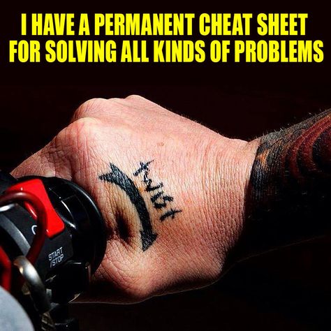 Here's a simple, permanent cheat sheet for all those problems in life...  #DHYMotorsports #twistit #problemsolver Biker Tattoos, Biker Quotes, Motorcycle Quotes, Motorcycle Posters, Biker Life, Ride Or Die, Racing Bikes, A Tattoo, Bike Life