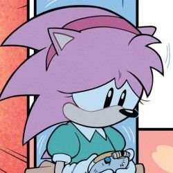 Classic Amy Rose, Classic Amy, Rosé Icons Aesthetic, Amelia Rose, Amy The Hedgehog, Video Game Fan Art, Dark Artwork, Sonic And Amy, Blue Hedgehog