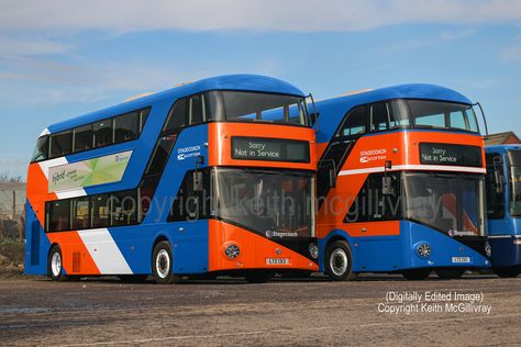 New Routemaster: Strathtay Scottish                              … New Routemaster, Routemaster Bus, Weaving Machine, Decker Bus, Buses And Trains, Vintage Vehicles, Double Decker Bus, New Bus, London Transport