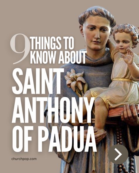 Saint Anthony Of Padua Quotes, Saint Anthony Of Padua Images, Saint Anthony Tattoo, Saint Anthony Prayer, Catholic Saints For Kids, St Anthony Prayer, Anthony The Great, Saint Antony, Saints For Kids