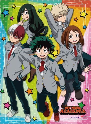 GE Animation My Hero Academia Uniform, Art Uniform, My Hero Academy, Academia School, My Hero Academia Tsuyu, Wall Scroll, Aye Aye, Chibi Anime Kawaii, Fabric Poster