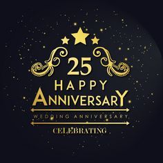 Luxury royal 25 wedding anniversary Free... | Free Vector #Freepik #freevector #wedding #vintage #gold #party 25th Anniversary Wishes, 25th Wedding Anniversary Wishes, Happy Marriage Anniversary Cake, Marriage Anniversary Cake, Happy Wedding Anniversary Cards, Happy Anniversary Photos, Happy Anniversary Wedding, Happy 25th Anniversary, Happy Wedding Anniversary